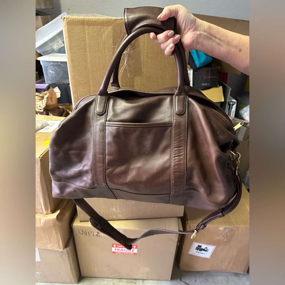 Coach Soft Leather Duffel bag